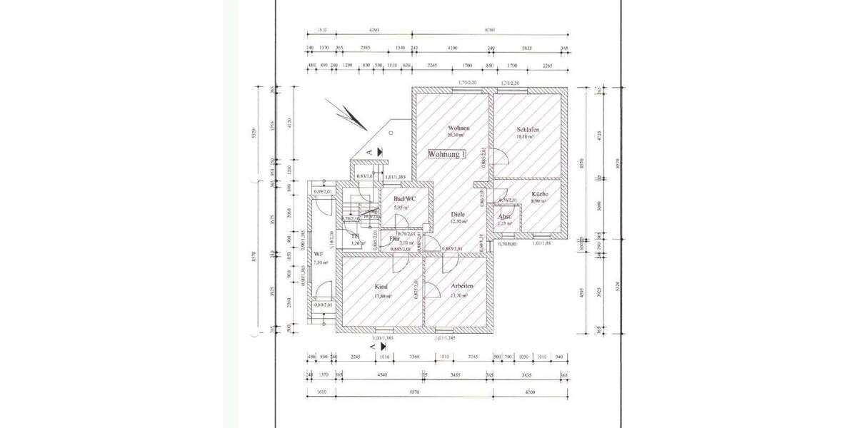 Etagenwohnung Herbsleben - 4 Zimmer, 102 m&sup2;, 175.000&euro; | Angebot:26714367
