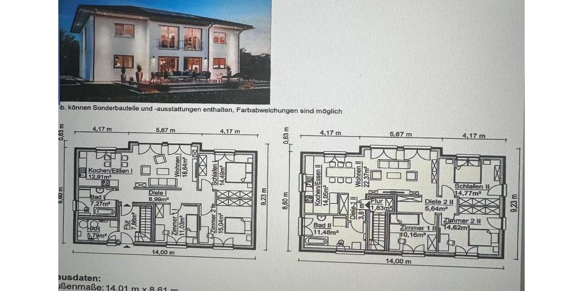 Etagenwohnung Machern - 4 Zimmer, 96 m&sup2;, 419.000&euro; | Angebot:24981531