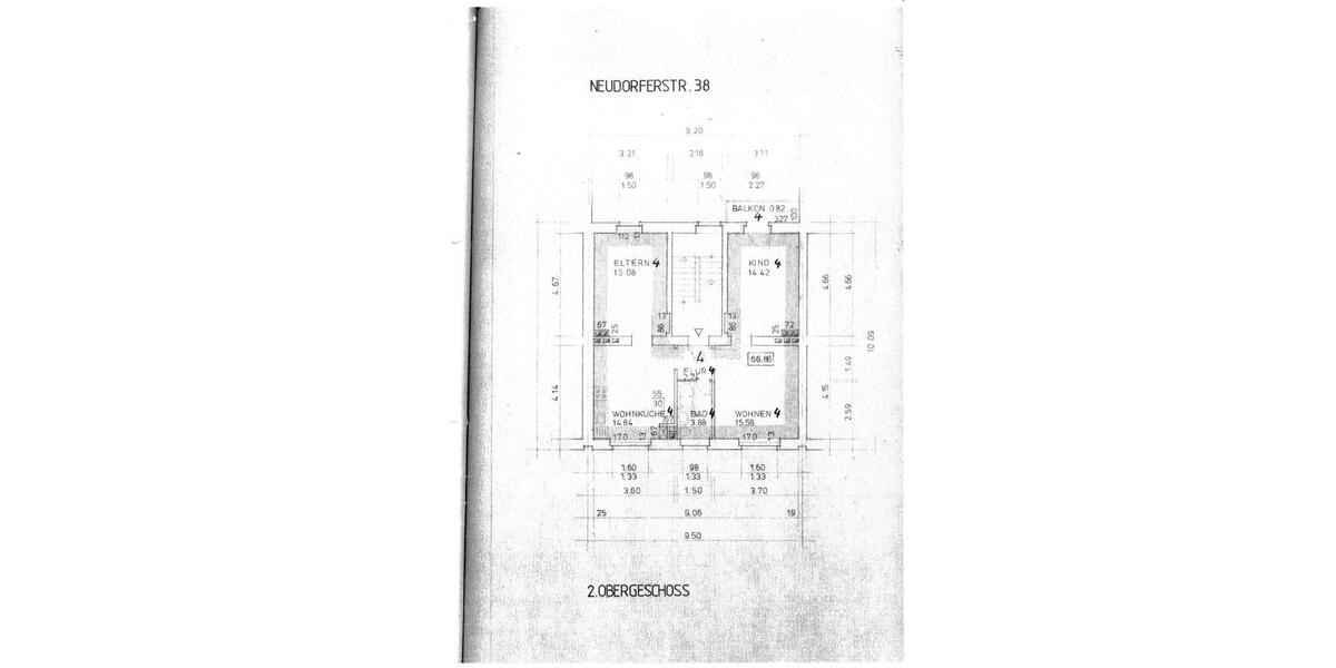 Etagenwohnung Saarbrücken West - 3 Zimmer, 69 m&sup2;, 129.000&euro; | Angebot:26876584