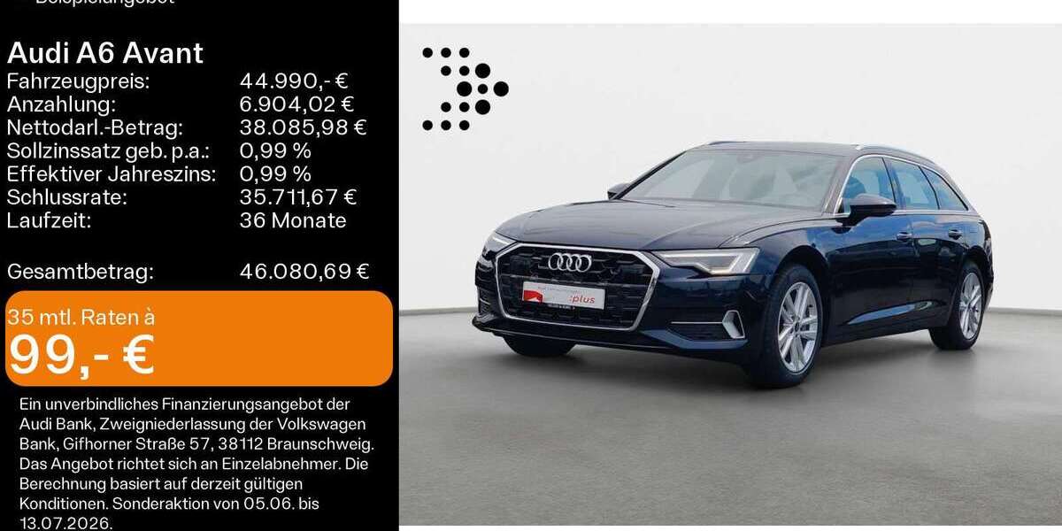 Audi A6 27.487 km 44.990 &euro; Coburg 96450