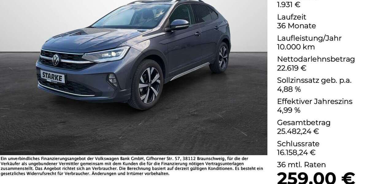 VW Taigo 16.585 km 24.550 &euro; Osnabrück 49078