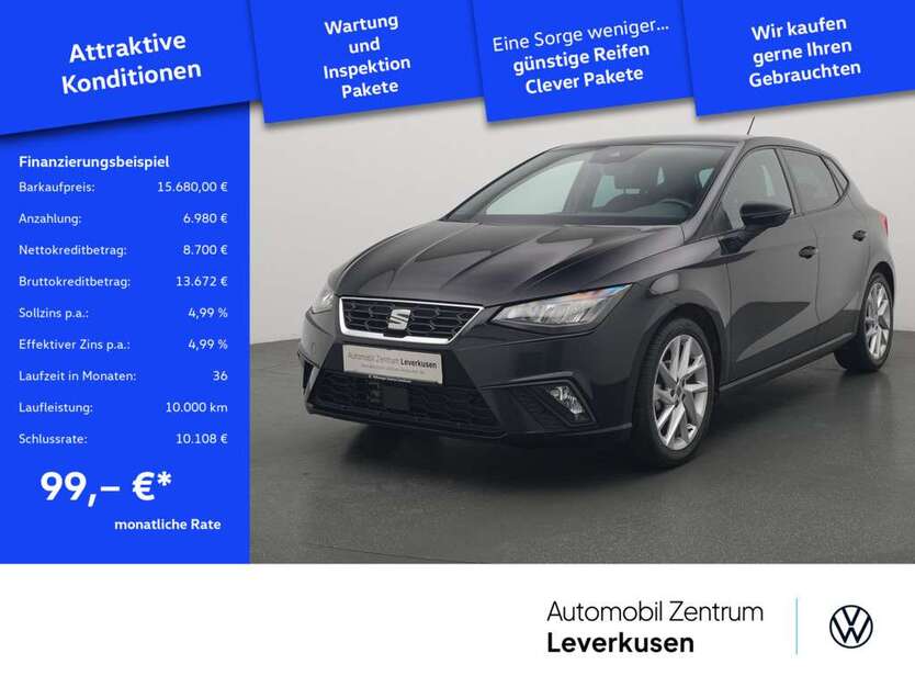 Seat Ibiza 13.680 km 15.680 € Leverkusen 51379
