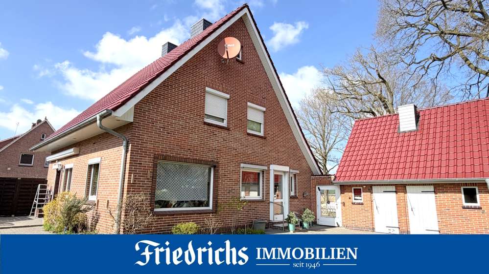Etagenwohnung Edewecht - 2 Zimmer, 65 m&sup2;, 605&euro; | Angebot:26302066