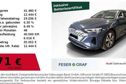 Audi Q8 e-tron 26.900 km 41.480 &euro; Nürnberg 90411