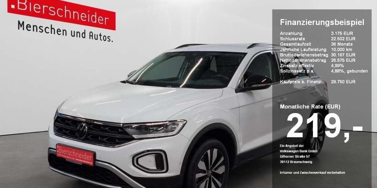 VW T-Roc 13.500 km 29.750 &euro; Regensburg 93055