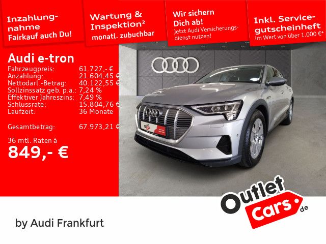 Audi e-tron 63.403 km 61.727 &euro; Frankfurt am Main 60314
