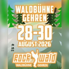 Rock im Wald 28.08.2026 Waldbühne Gehren