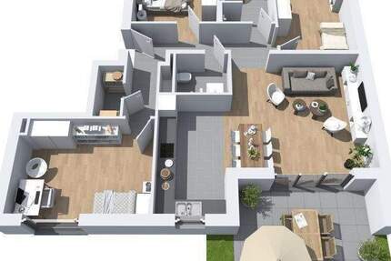 Wohnung Wiesbaden Biebrich - 4 Zimmer, 100 m&sup2;, 669.000&euro; | Angebot:25735203