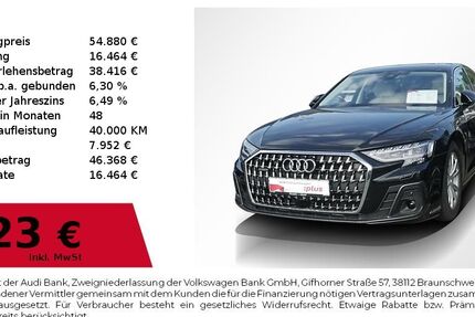 Audi A8 52.950 km 54.880 &euro; Lauf an der Pegnitz 91207