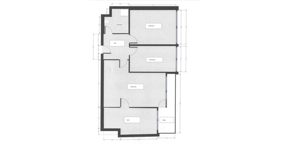 Etagenwohnung Krefeld Benrad - 3 Zimmer, 73 m&sup2;, 129.900&euro; | Angebot:26765827