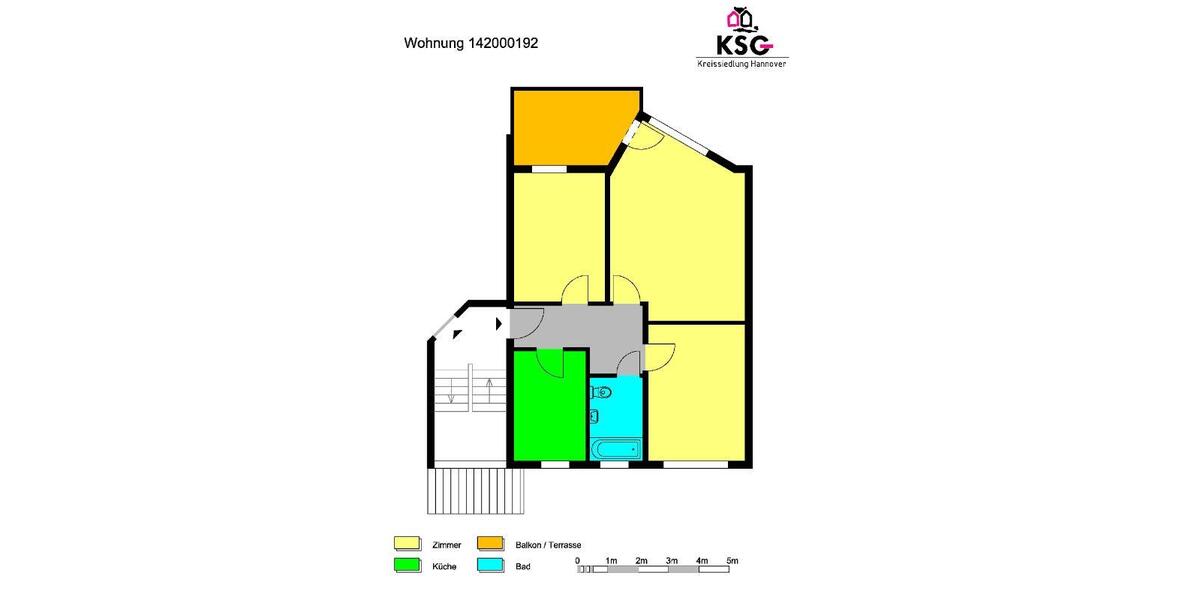Etagenwohnung Sehnde - 3 Zimmer, 74 m&sup2;, 483&euro; | Angebot:26364159