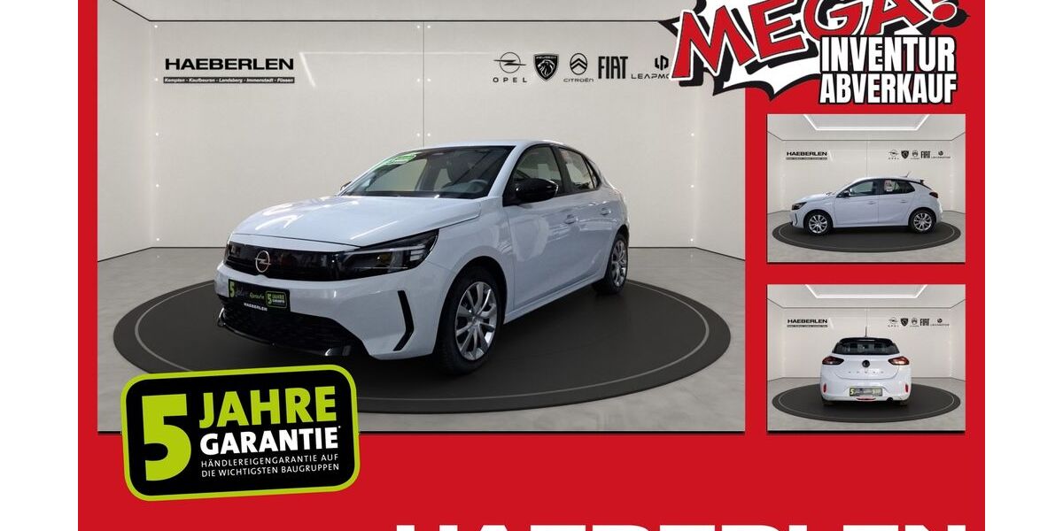 Opel Corsa 3.500 km 15.380 &euro; Kempten 87435