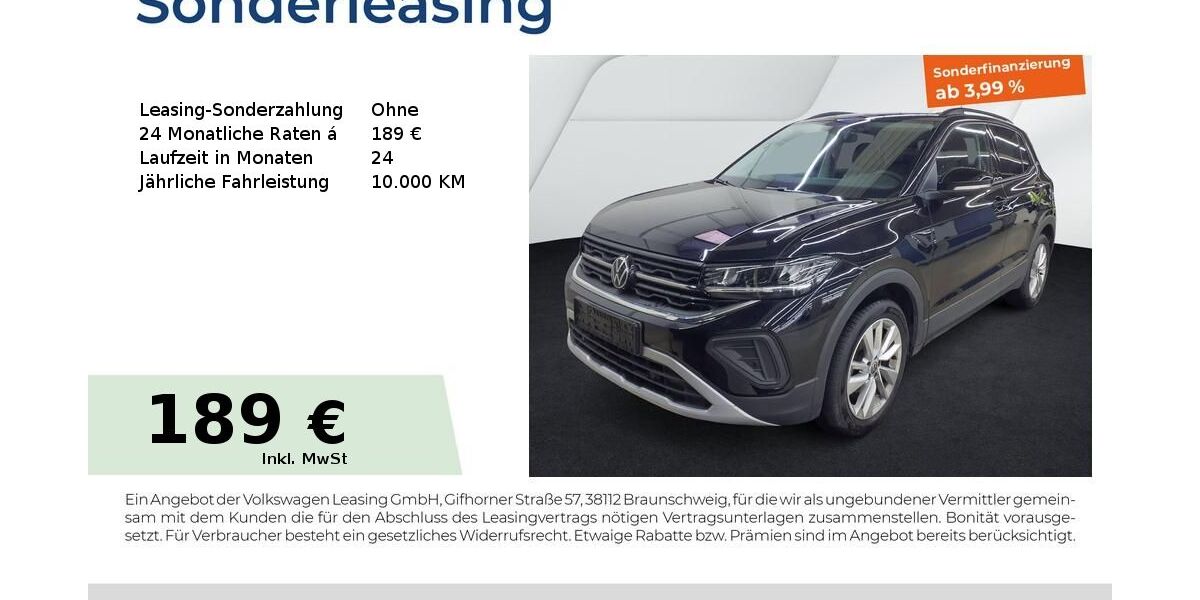 VW T-Cross 27.250 km 19.770 &euro; Forchheim 91301