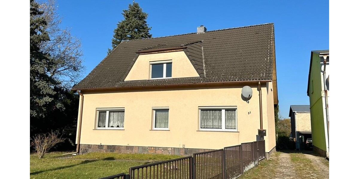 HORN IMMOBILIEN ++ großzügiges Einfamilienhaus mit Nebengelass in Heinrichsruh bei Torgelow 6 zimmer