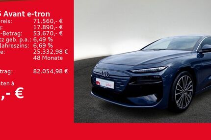 Audi A6 e-tron 5.716 km 71.560 &euro; Ulm 89073