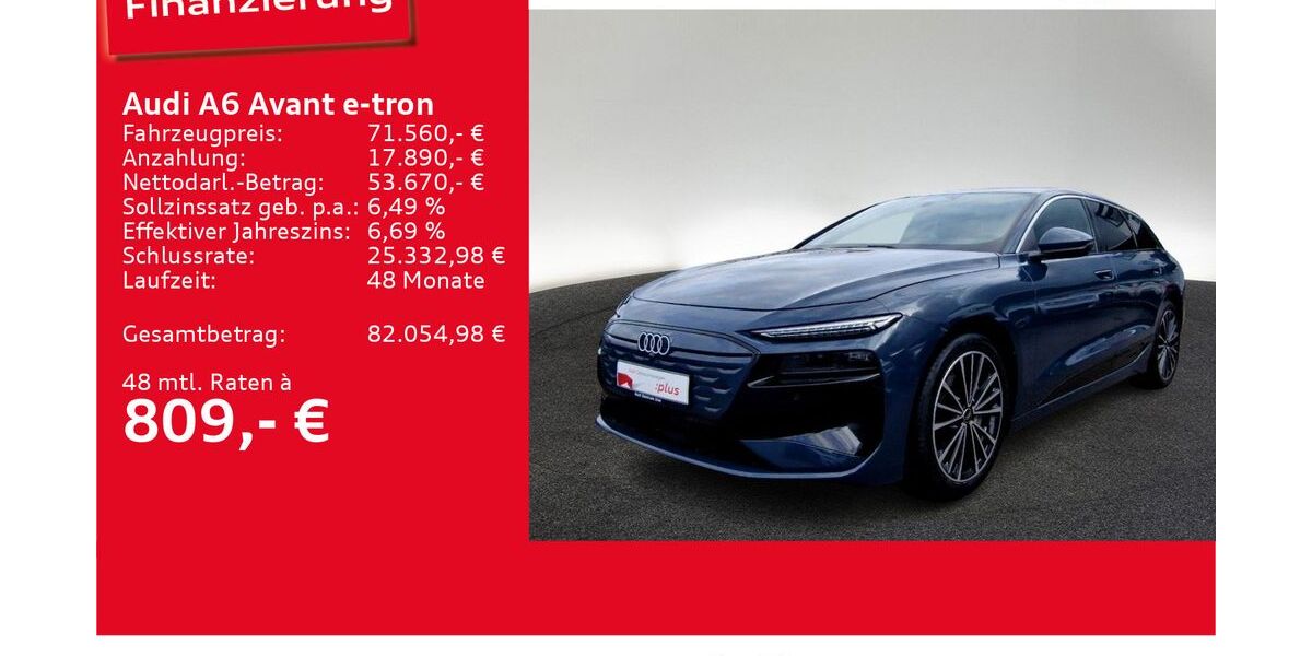 Audi A6 e-tron 5.716 km 71.560 &euro; Ulm 89073