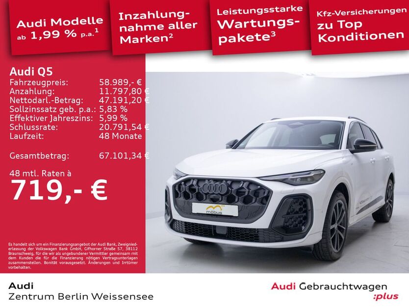 Audi Q5 10.000 km 58.989 € Berlin 13088