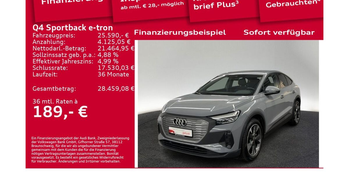 Audi Q4 e-tron 48.500 km 25.580 &euro; Berlin 10587