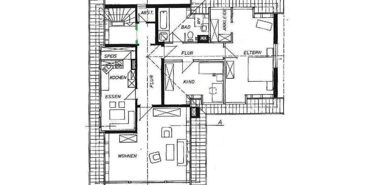 Etagenwohnung Eckental Forth - 3 Zimmer, 120 m&sup2;, 395.000&euro; | Angebot:25563154