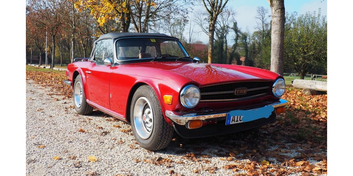 Triumph TR6 58.000 km 14.400 &euro; Mering 86415