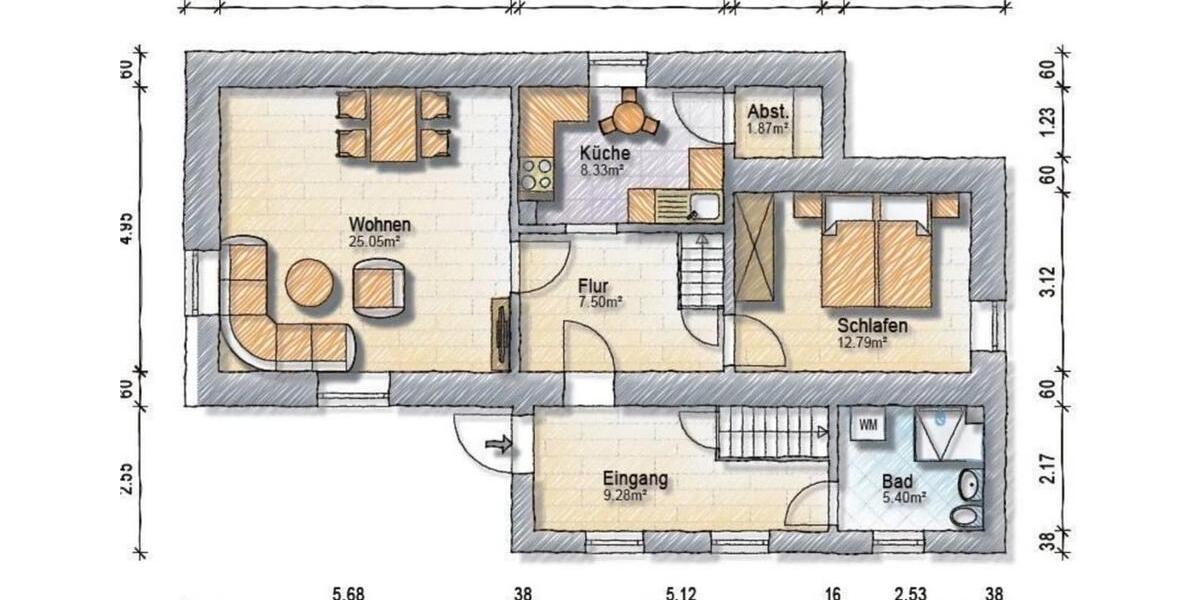Einfamilienhaus Südliches Anhalt - 4 Zimmer, 117 m&sup2;, 150.000&euro; | Angebot:26848480