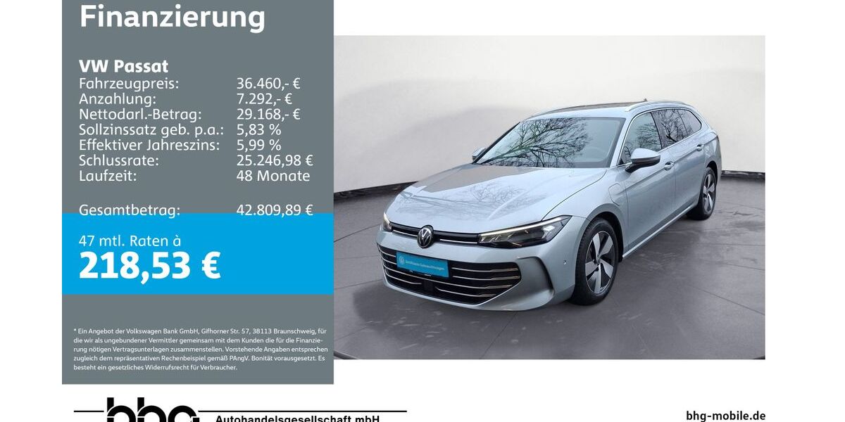 VW Passat 25.337 km 36.460 &euro; Bühl 77815