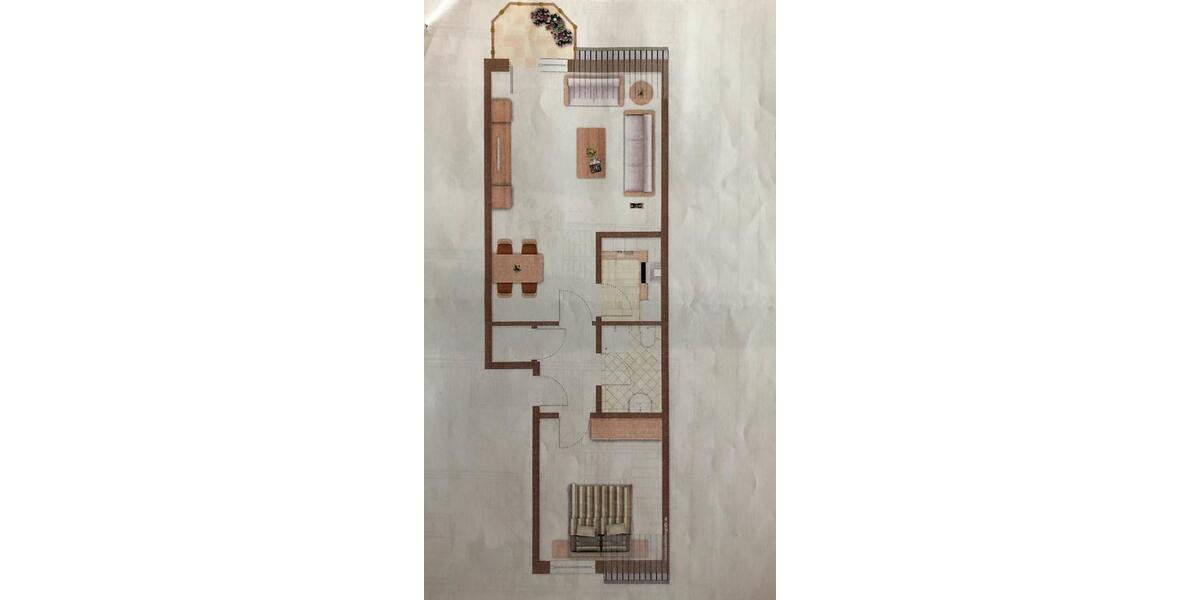 Dachgeschoßwohnung Luhden - 2 Zimmer, 53 m&sup2;, 89.000&euro; | Angebot:26414667