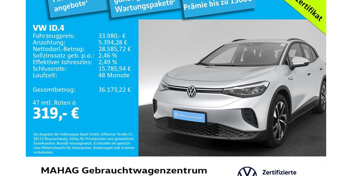 VW ID.4 34.640 km 33.980 &euro; München 80935