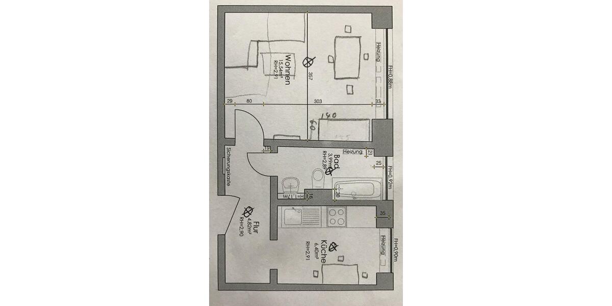 Etagenwohnung Berlin Friedrichshain-Kreuzberg - 1 Zimmer, 35 m&sup2;, 189.000&euro; | Angebot:27118117