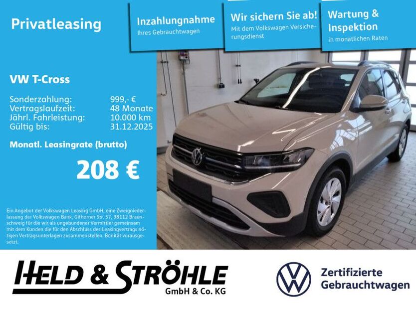 VW T-Cross 4.067 km 21.850 € Neu-Ulm 89231