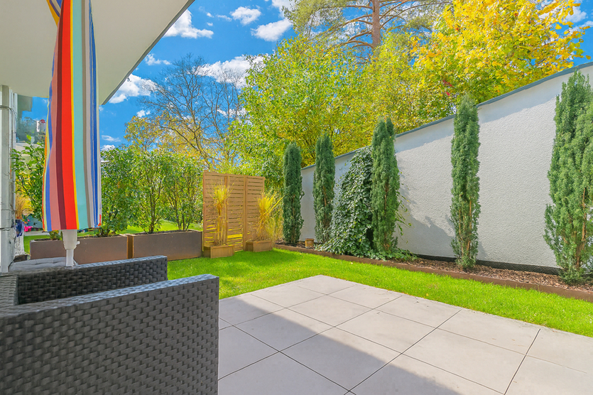 Wohnen am Michelsberg – exklusive Erdgeschosswohnung mit Terrasse 2.5 zimmer