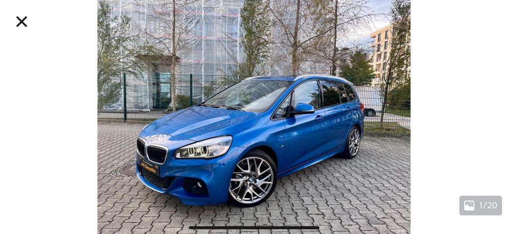 BMW 218 Gran Tourer 109.000 km 15.999 &euro; Haimhausen 85778