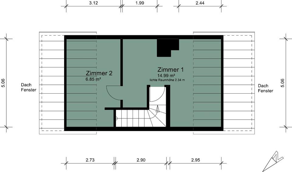 Reihenhaus Stuhr - 5 Zimmer, 150 m&sup2;, 1.300&euro; | Angebot:26030716
