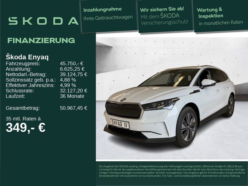 Skoda Enyaq 6.001 km 45.750 € Neu-Ulm 89231