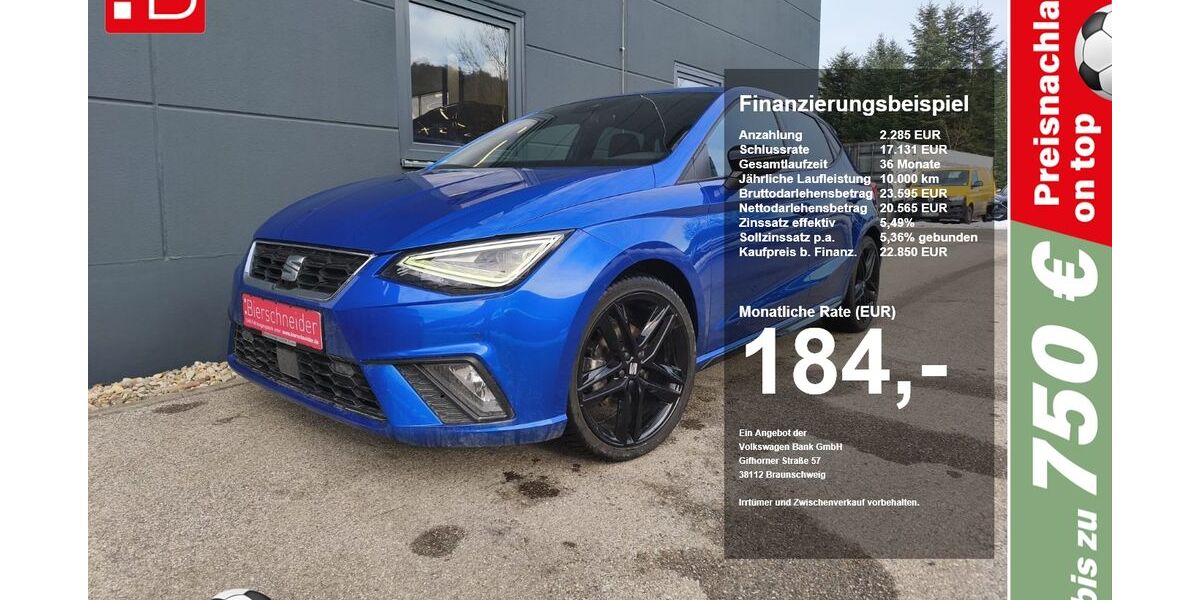 Seat Ibiza 25.733 km 21.450 &euro; Riedenburg 93339