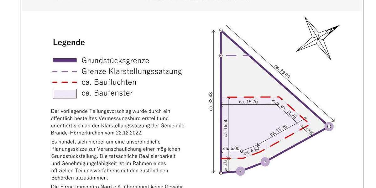 Grundstück Brande-Hörnerkirchen Hörnerkirchen - 143.520&euro; | Angebot:25668116