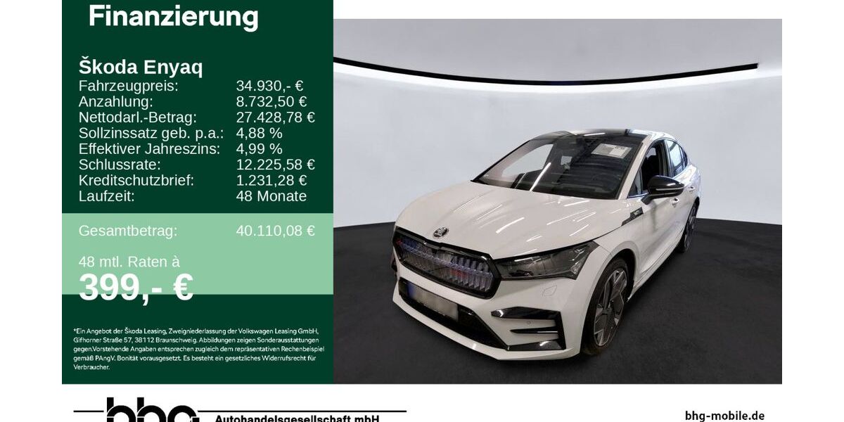 Skoda Enyaq 68.501 km 34.930 &euro; Rottweil 78628