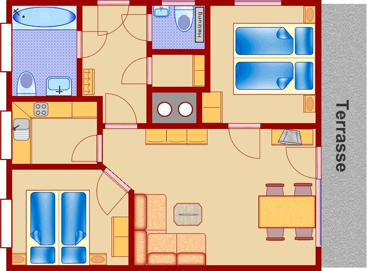 Erdgeschoßwohnung Missen-Wilhams Wilhams - 2 Zimmer, 60 m&sup2;, 260.000&euro; | Angebot:26845539