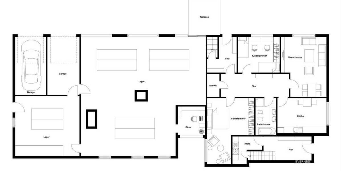 Wohnraum, Hallen & Potenzial - perfekt für Macher! 7 zimmer