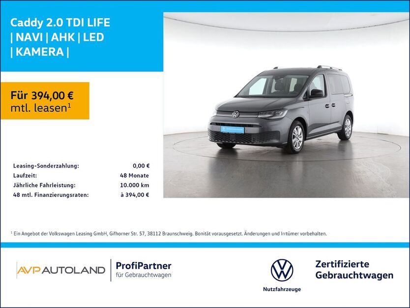 VW Caddy 58.267 km 24.890 € Plattling 94447