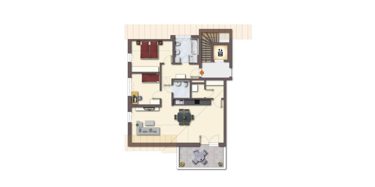 Etagenwohnung Feucht - 3 Zimmer, 94 m&sup2;, 470.000&euro; | Angebot:25190242