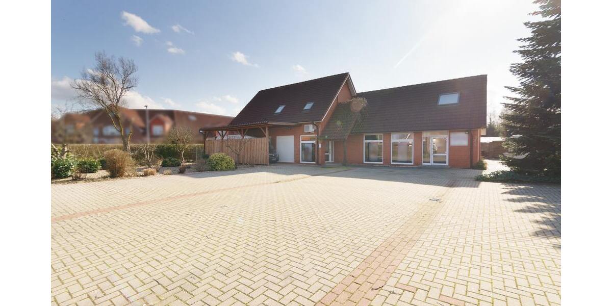 ***2 Wohn- und 2 Geschäftshäuser auf 2.234 m² großem Grundstück*** - Mehrfamilienhaus, Wohnhaus Ostrhauderfehn | Angebot:22307242