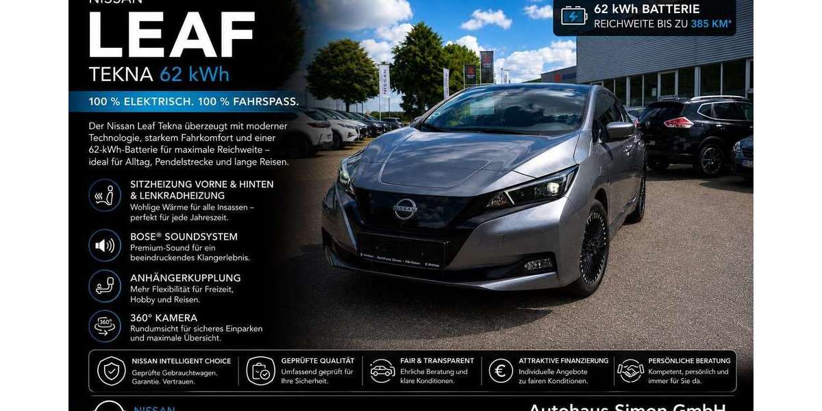Nissan Leaf 57.600 km 18.590 &euro; Paderborn 33106