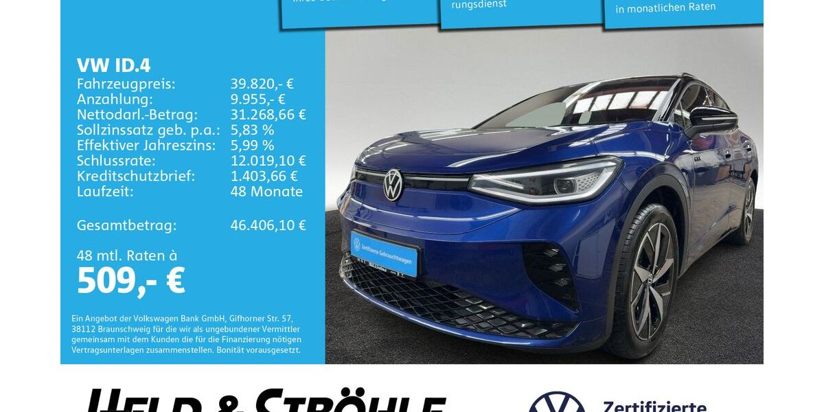 VW ID.4 9.572 km 39.820 &euro; Neu-Ulm 89231