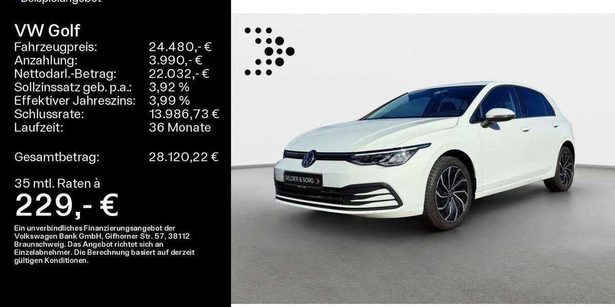 VW Golf 39.772 km 22.990 &euro; Haßfurt 97437