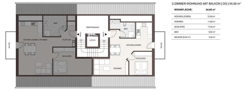 Erdgeschoßwohnung Heldenstein - 2 Zimmer, 54 m&sup2;, 700&euro; | Angebot:26362108