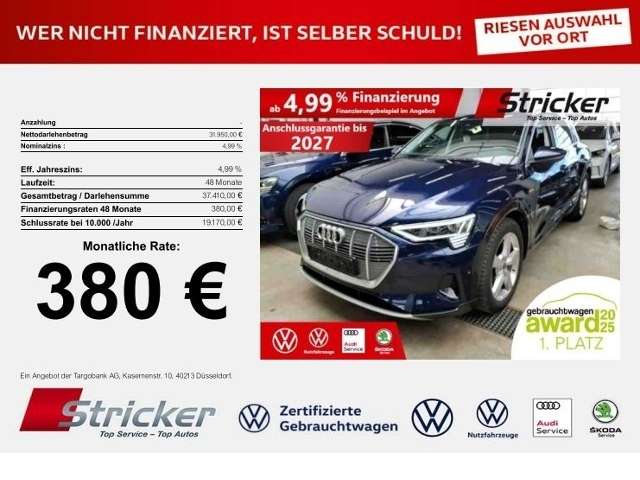 Audi e-tron 34.435 km 31.949 &euro; Detmold 32760
