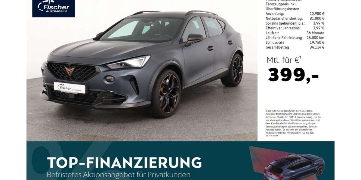 Cupra Formentor 33.782 km 43.980 &euro; Neumarkt 92318