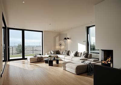 VERMIETUNG - MODENER LUXUS MIT POOL UND AUSBLICK - Einfamilienhaus Poing | Angebot:24818556