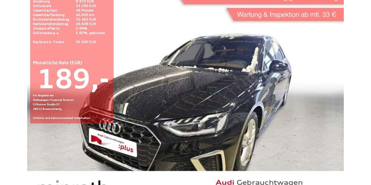 Audi A4 32.663 km 34.580 &euro; Moers-Hülsdonk 47441